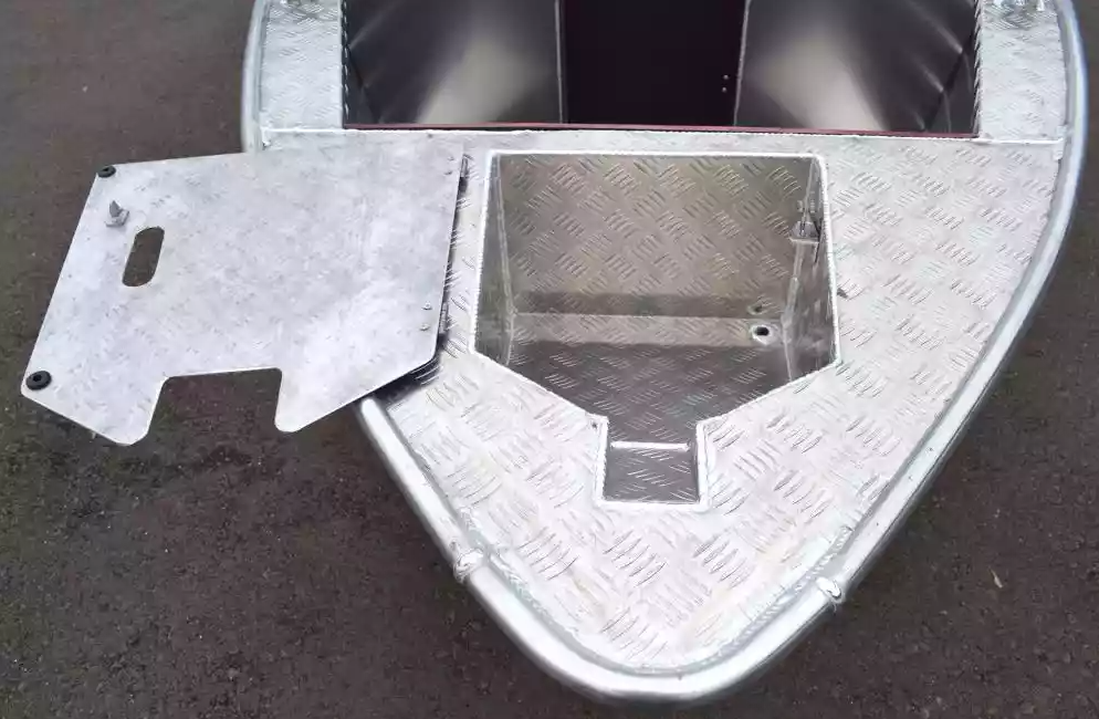 Алюминиевая лодка Wyatboat-390 DCM Увеличенный борт в Уссурийске
