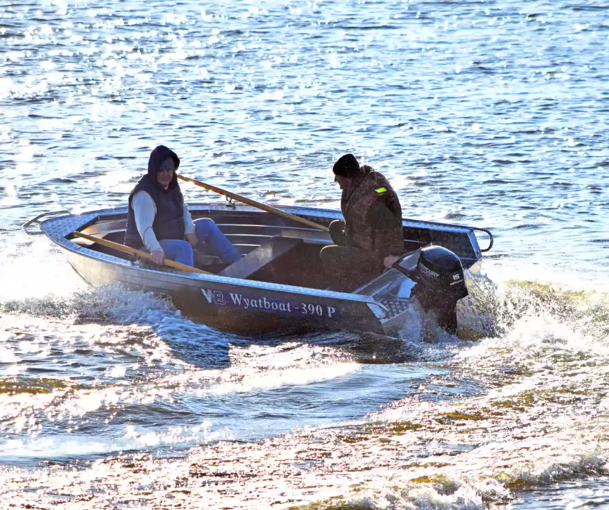 Алюминиевая лодка Wyatboat-390 P в Уссурийске