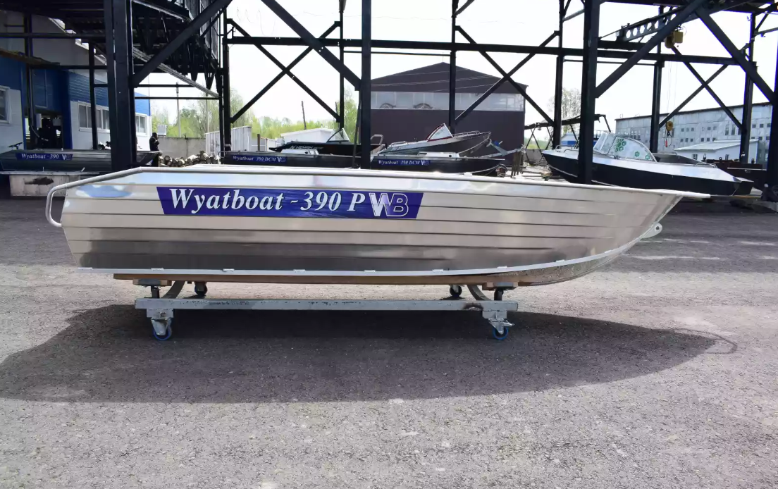 Алюминиевая лодка Wyatboat-390Р Увеличенный борт в Уссурийске