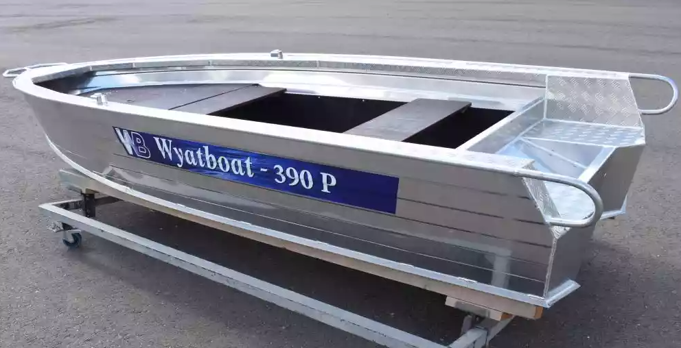 Алюминиевая лодка Wyatboat-390Р Fish в Уссурийске