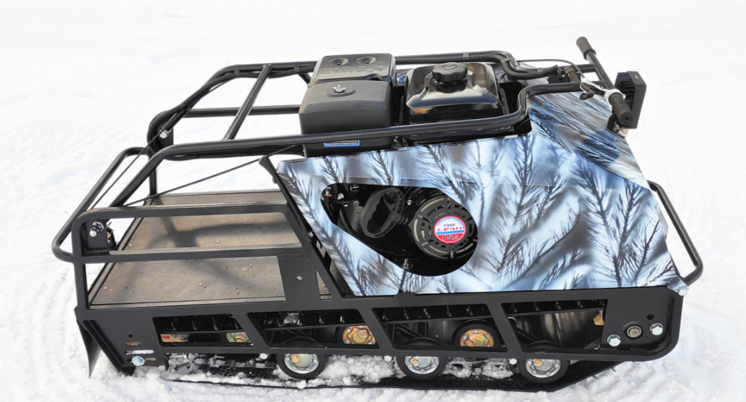 Мотобуксировщик Irondog (Железная собака) M500 20  Камуфляж Охотник в Уссурийске