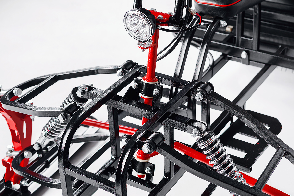 Лыжный модуль IKUDZO с подогревом ручек металлические лыжи в Уссурийске