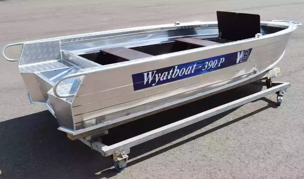 Алюминиевая лодка Wyatboat-390Р Fish в Уссурийске