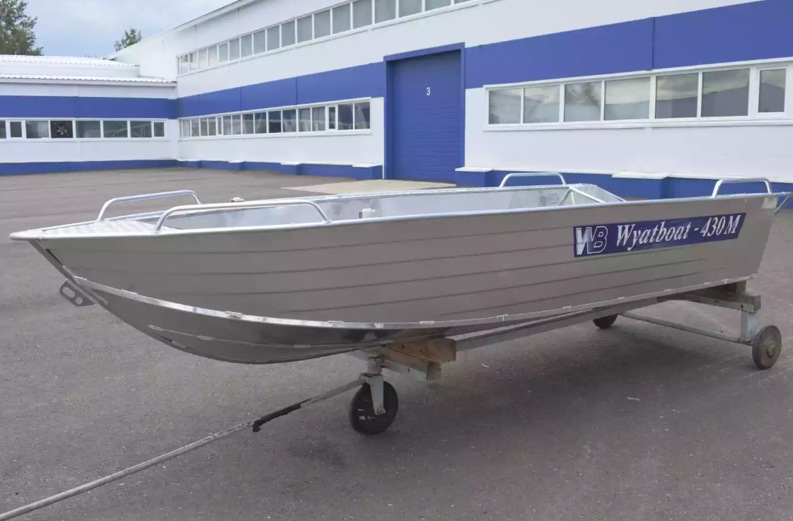 Алюминиевая лодка  Wyatboat-430М в Уссурийске