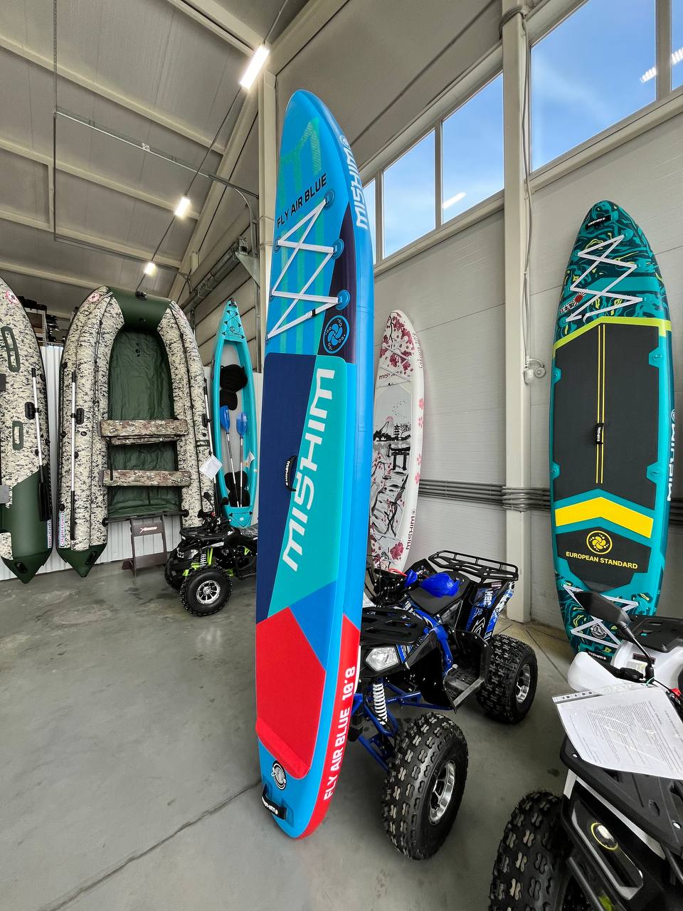 SUP (САП) Доска MISHIMO FLY AIR BLUE 10,8’ (330см) в Уссурийске