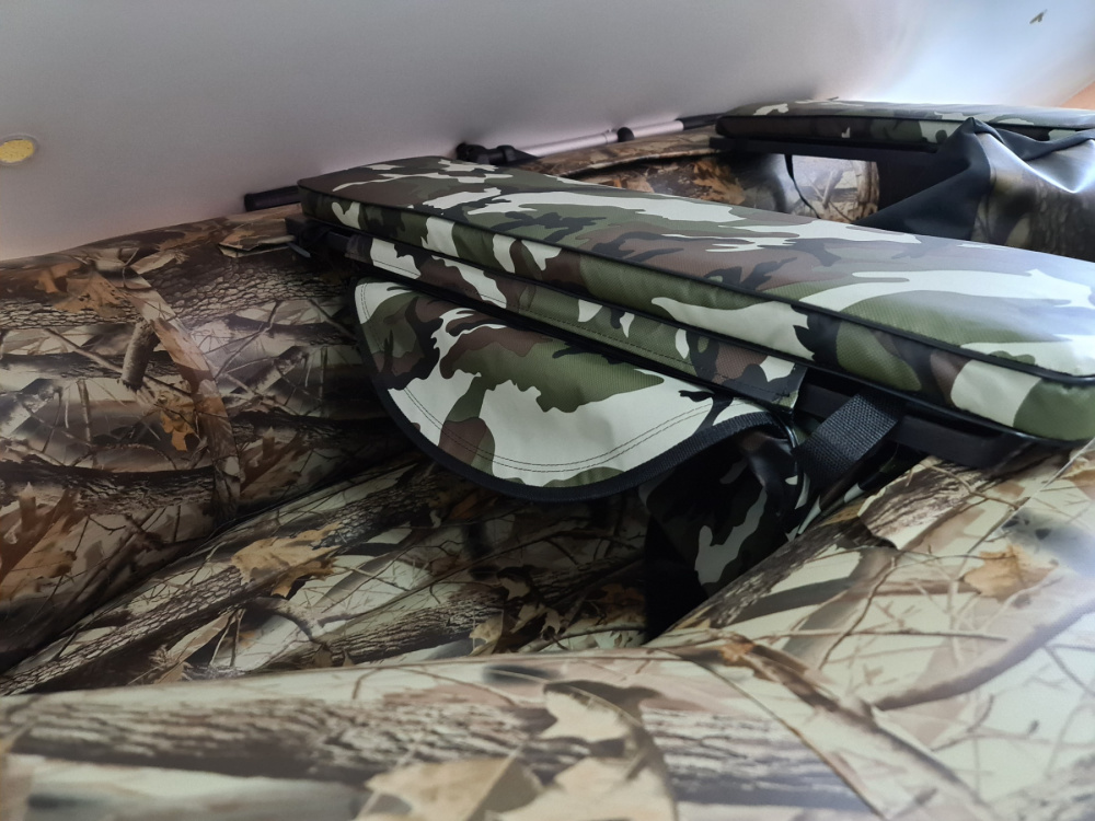 КОМПЛЕКТ МЯГКИХ НАКЛАДОК С СУМКОЙ ДЛЯ ЛОДОК 80Х20 КАМУФЛЯЖ в Уссурийске