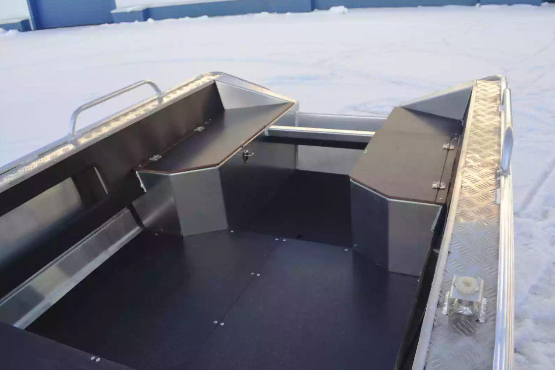 Алюминиевая лодка Wyatboat-370 в Уссурийске