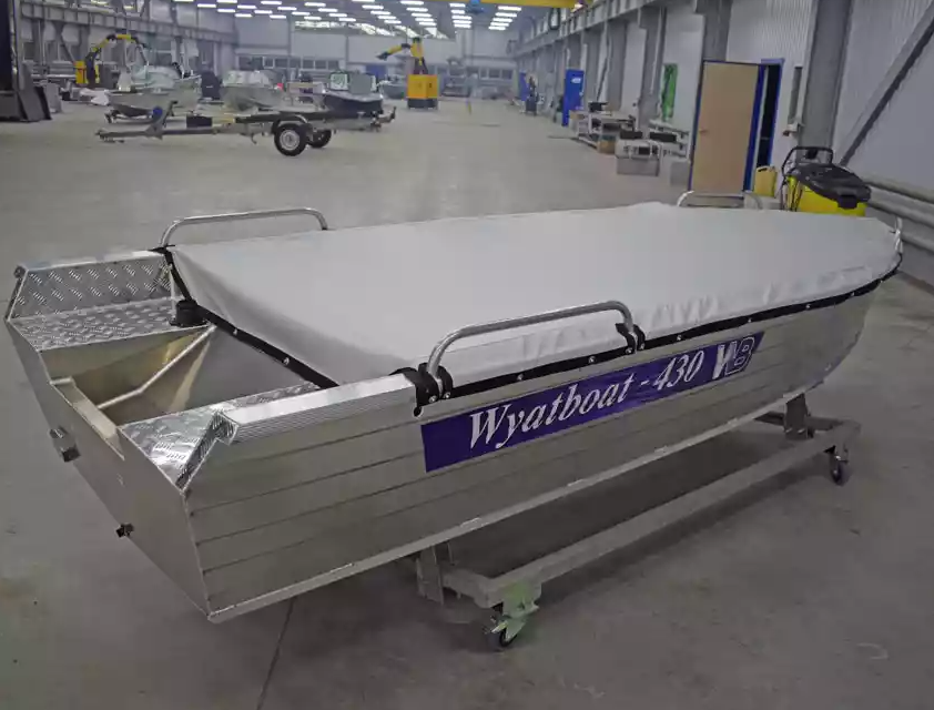 Алюминиевая лодка  Wyatboat-430 Р в Уссурийске