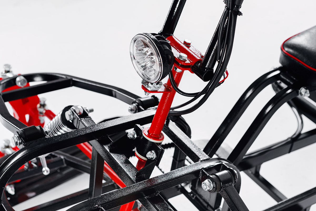 Лыжный модуль IKUDZO с подогревом ручек металлические лыжи в Уссурийске