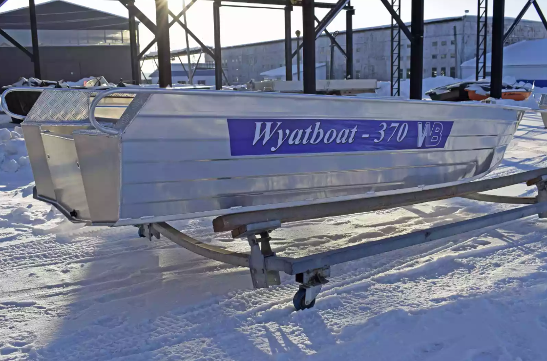 Алюминиевая лодка Wyatboat-370 Р в Уссурийске