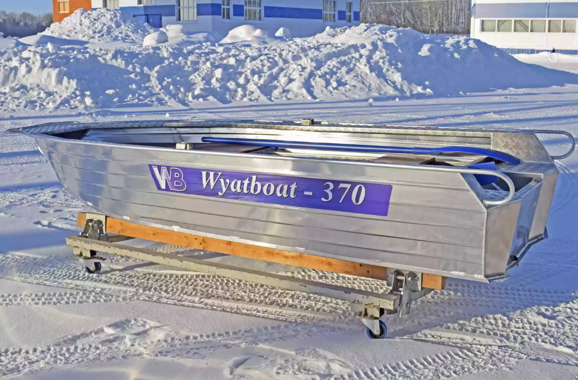 Алюминиевая лодка Wyatboat-370 Р FISH в Уссурийске