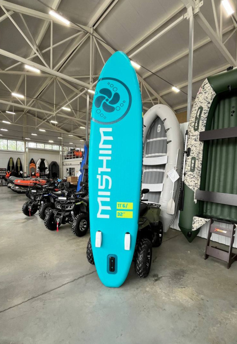 SUP (САП) Доска MISHIMO PRO-MAX Light Teal 11’ (335см) в Уссурийске