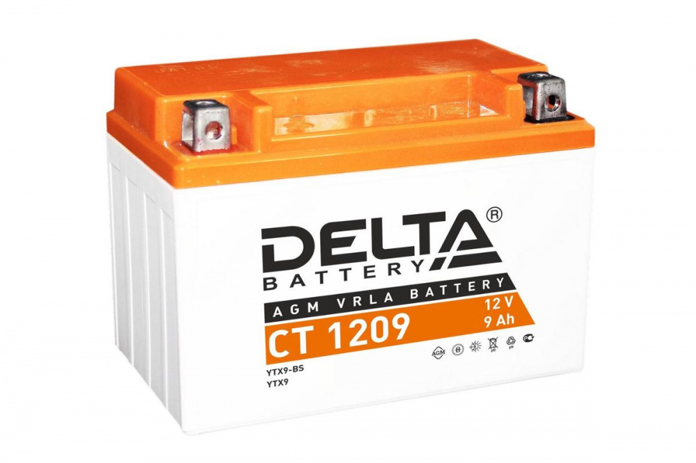 Аккумулятор Delta CT 1209 (12V / 9Ah) в Уссурийске