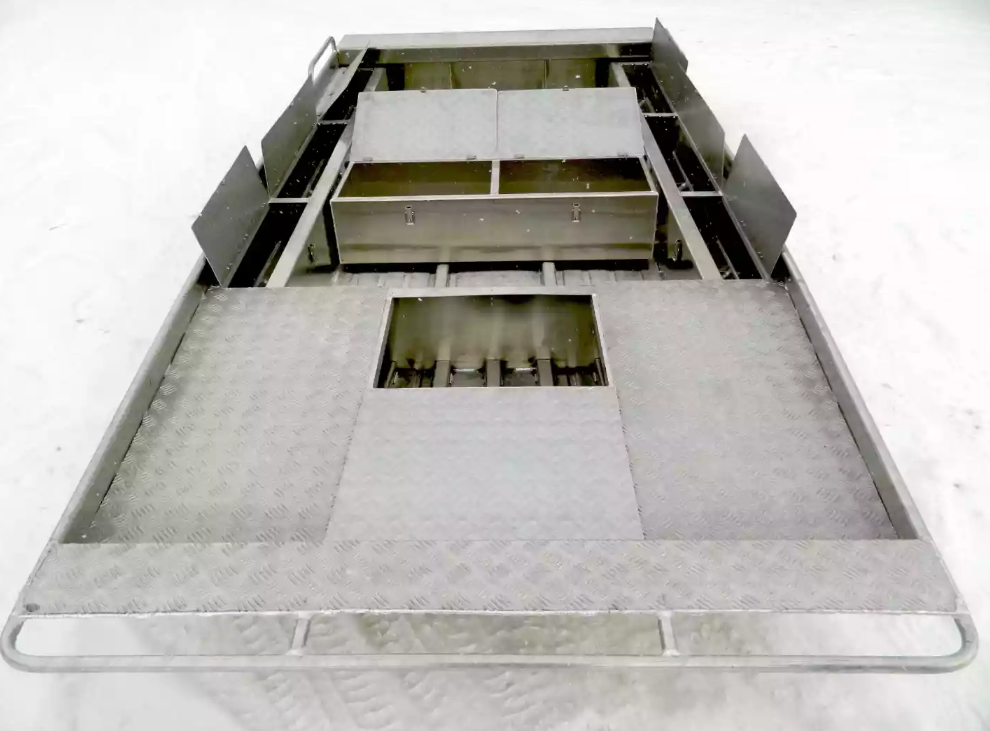 Алюминиевая лодка Wyatboat-390 Jonboat в Уссурийске