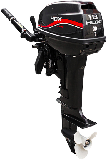 Лодочный мотор 2-х тактный HDX R series TE 18 BMS в Уссурийске