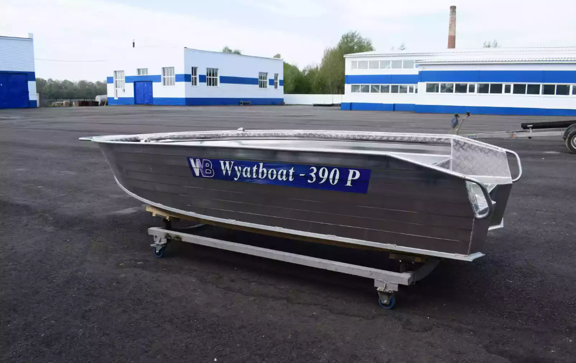 Алюминиевая лодка Wyatboat-390Р Увеличенный борт в Уссурийске