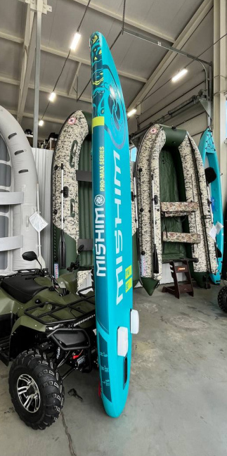 SUP (САП) Доска MISHIMO PRO-MAX Light Teal 11’ (335см) в Уссурийске