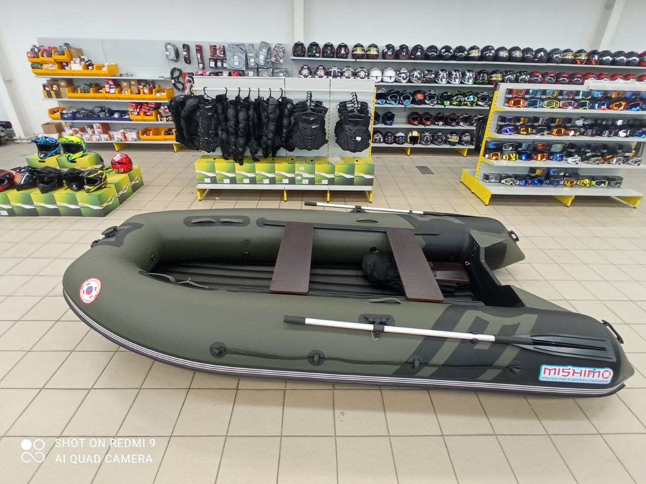 Лодка MISHIMO RIVER JET 430 под водомет в Уссурийске