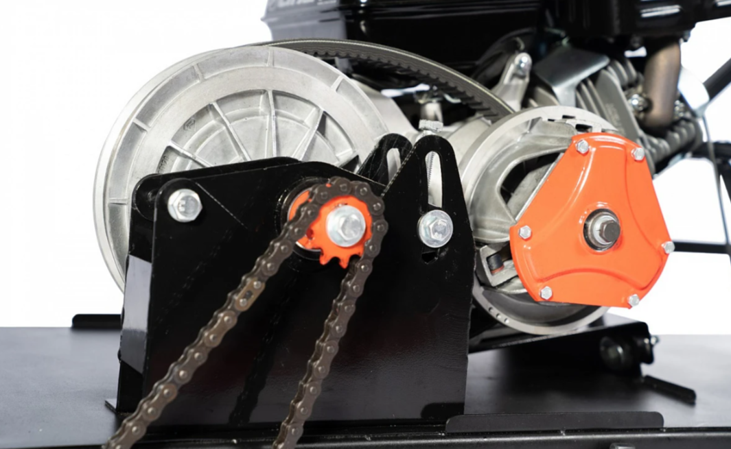 Мотобуксировщик БУРЛАК-M2 LFS 15 л.с. с эл/зап (передний привод, склизы) в Уссурийске