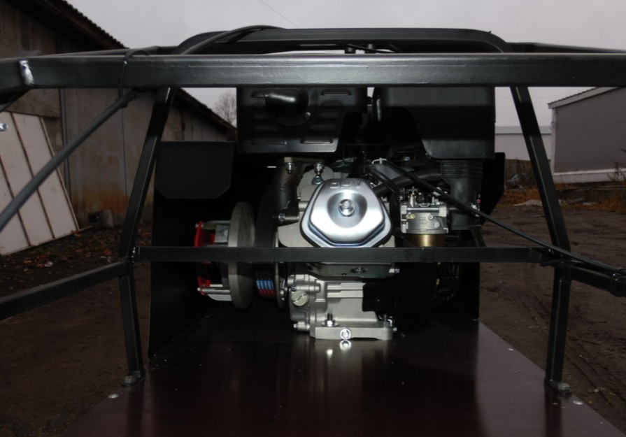 Мотобуксировщик AhtaR Зима 9 л/с с вариатором в Уссурийске