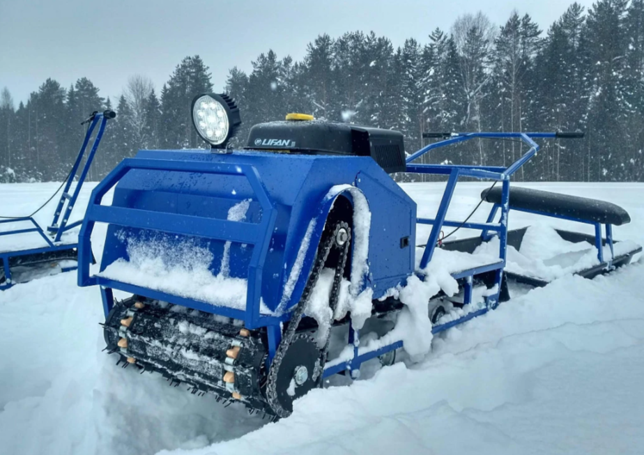 Мотобуксировщик Альбатрос-XLV 9 мини, тележки, 1250 мм в Уссурийске