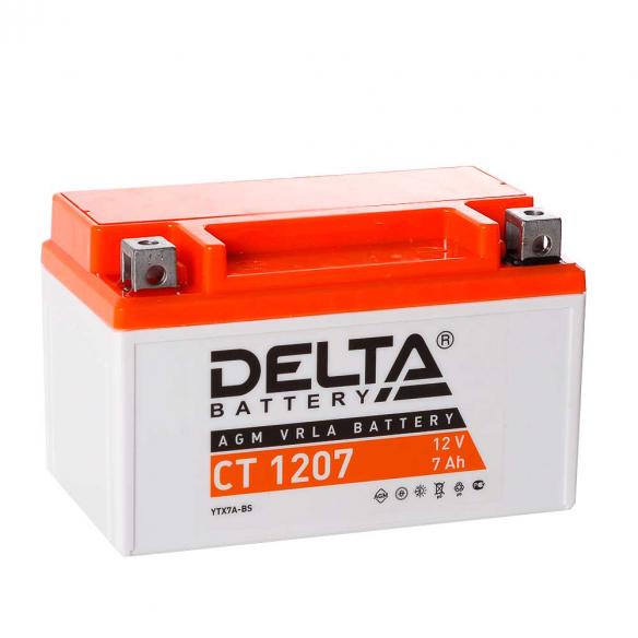 Аккумулятор Delta CT 1207 (12V / 7Ah) в Уссурийске