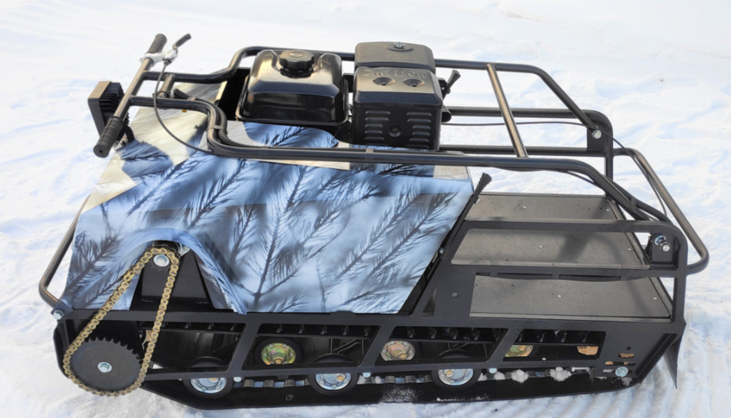 Мотобуксировщик Irondog (Железная собака) M500 20  Камуфляж Охотник в Уссурийске