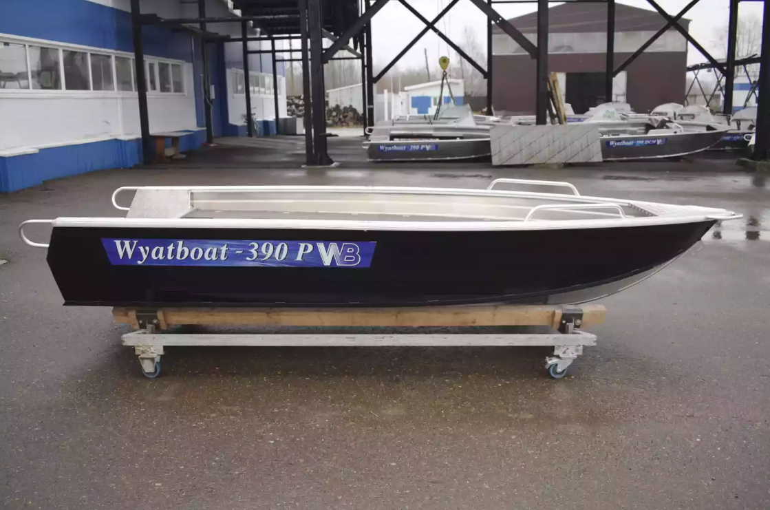 Алюминиевая лодка Wyatboat-390РМ в Уссурийске