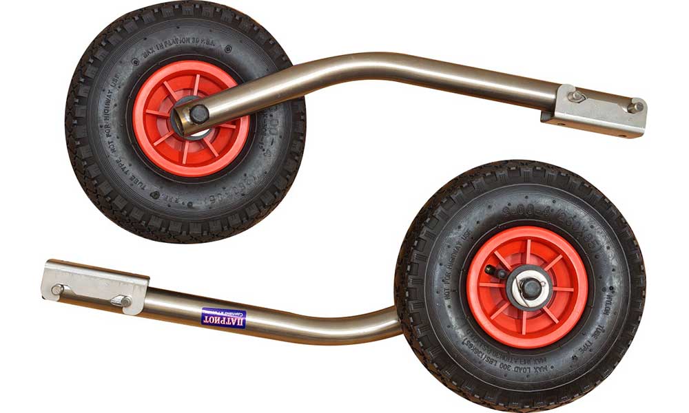 Транцевые колеса модульные удлиненные из нержавеющей стали в Уссурийске