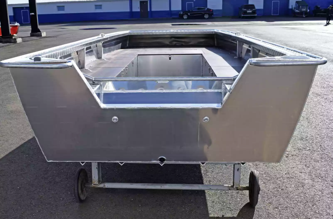 Алюминиевая лодка Wyatboat-490 Jonboat в Уссурийске