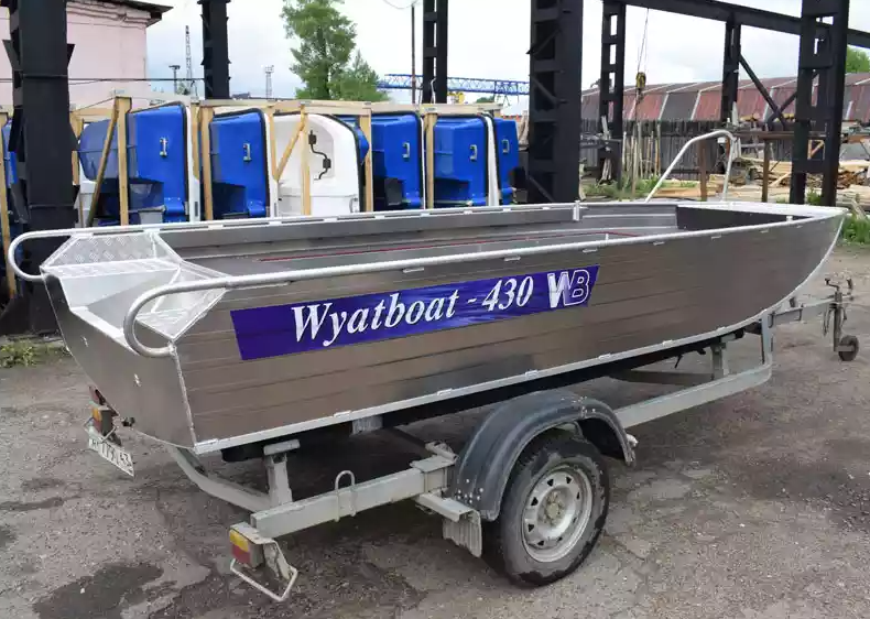Алюминиевая лодка  Wyatboat-430 Master в Уссурийске