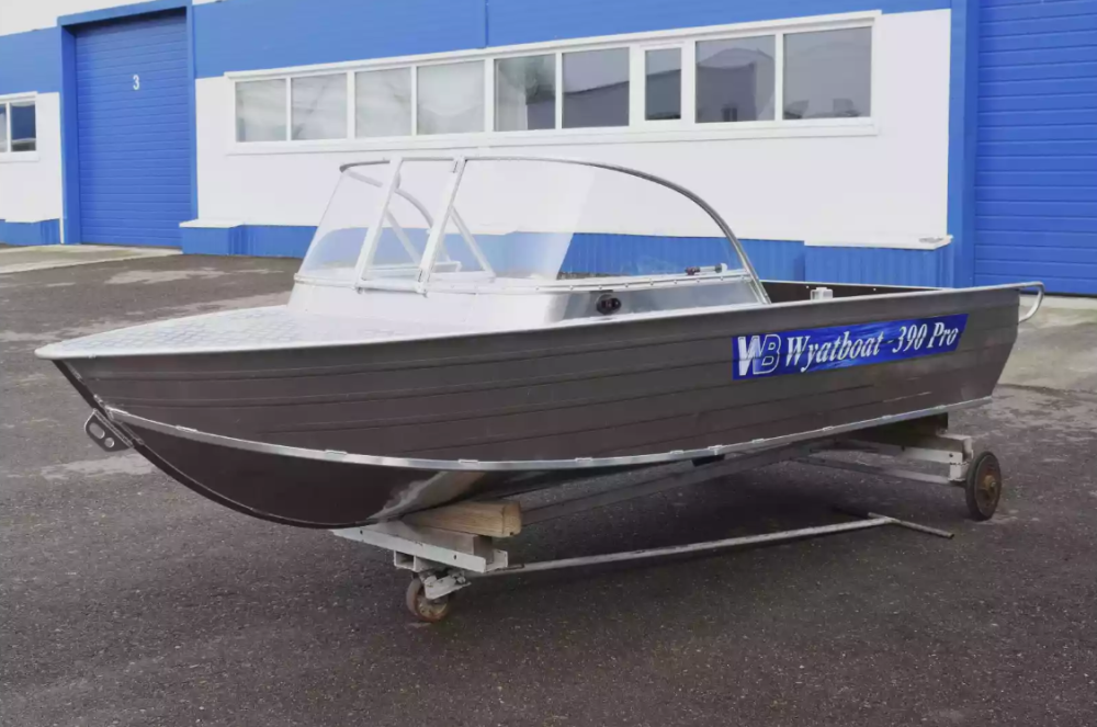 Алюминиевая лодка Wyatboat-390 Pro в Уссурийске