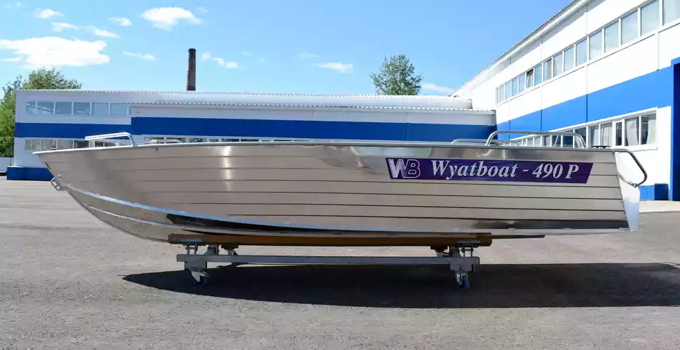 Алюминиевая лодка Wyatboat-490 P в Уссурийске