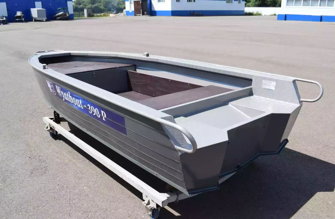Алюминиевая лодка Wyatboat-390Р Fish в Уссурийске