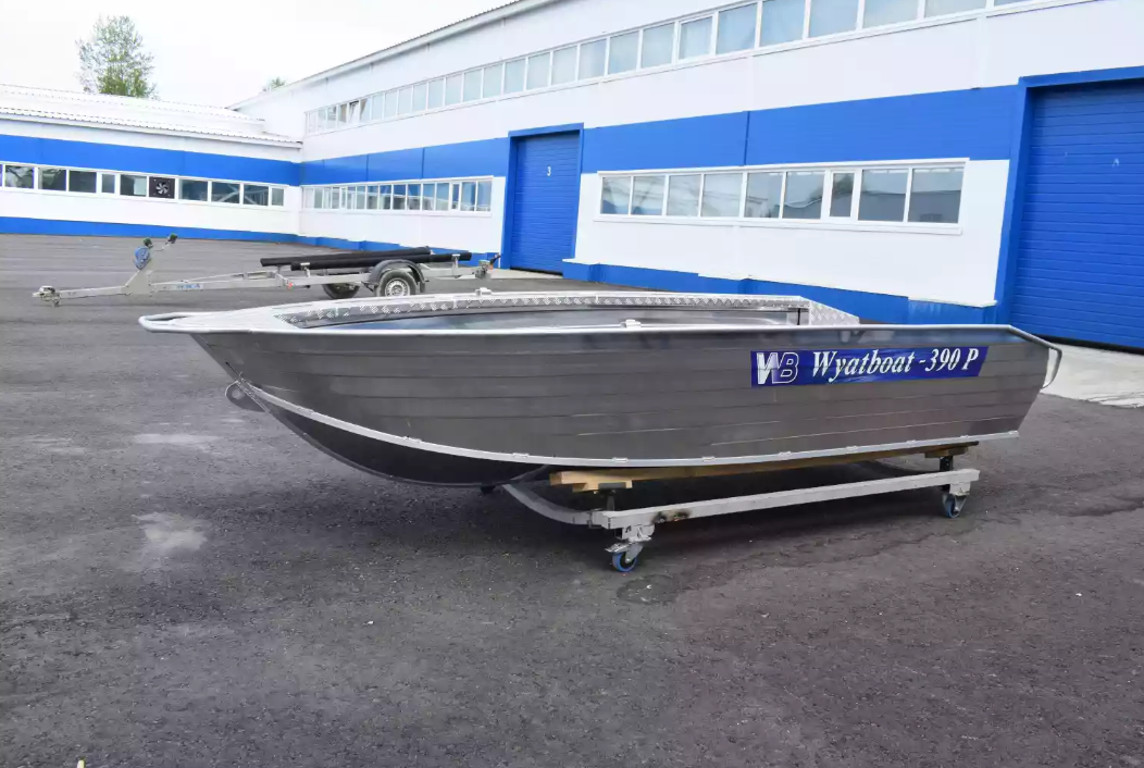 Алюминиевая лодка Wyatboat-390Р Увеличенный борт в Уссурийске
