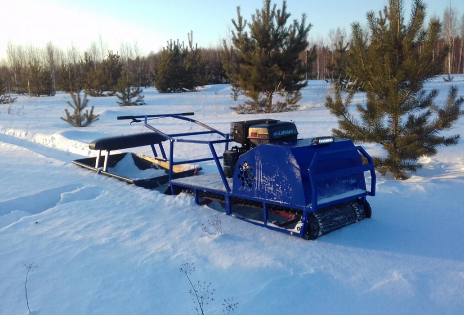 Мотобуксировщик Альбатрос-XLV 9 мини, тележки, 1250 мм в Уссурийске