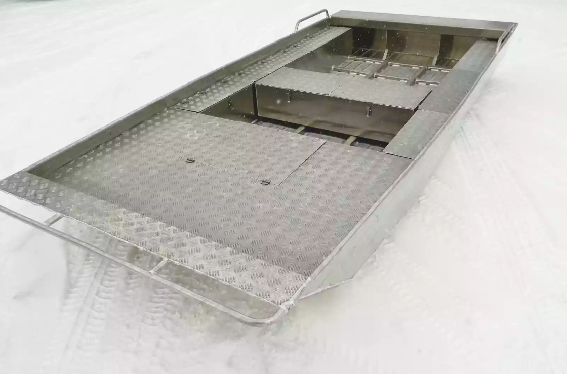Алюминиевая лодка Wyatboat-390 Jonboat в Уссурийске