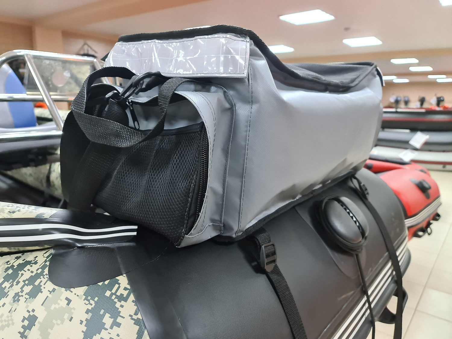 СУМКА ЛЮКС НА БАЛЛОН ДЛЯ ЛОДОК ПВХ 50Х25Х25 СМ в Уссурийске