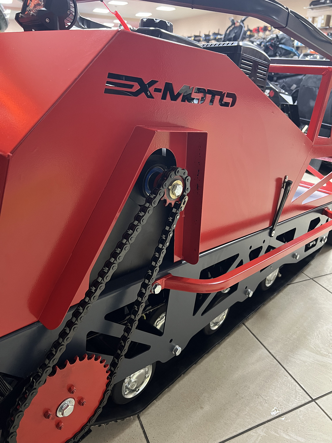 Мотобуксировщик EX-MOTO SNOWDOG S500 15л.с в Уссурийске