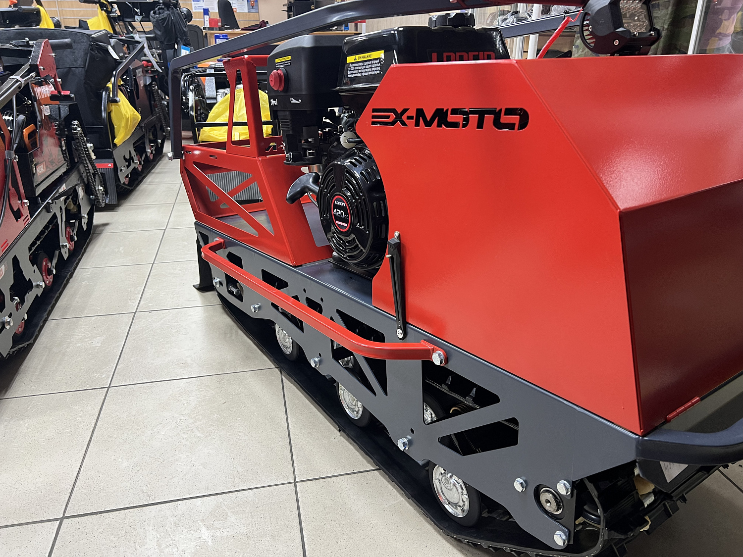 Мотобуксировщик EX-MOTO SNOWDOG S500 15л.с в Уссурийске