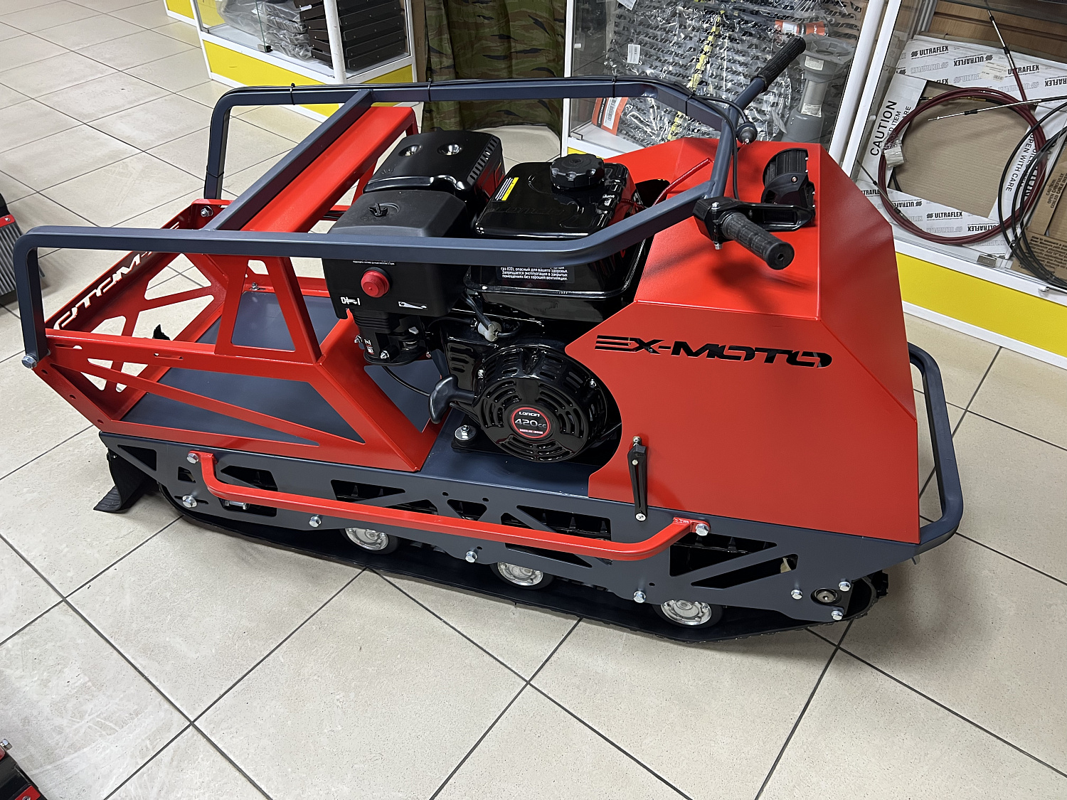 Мотобуксировщик EX-MOTO SNOWDOG S500 15л.с в Уссурийске