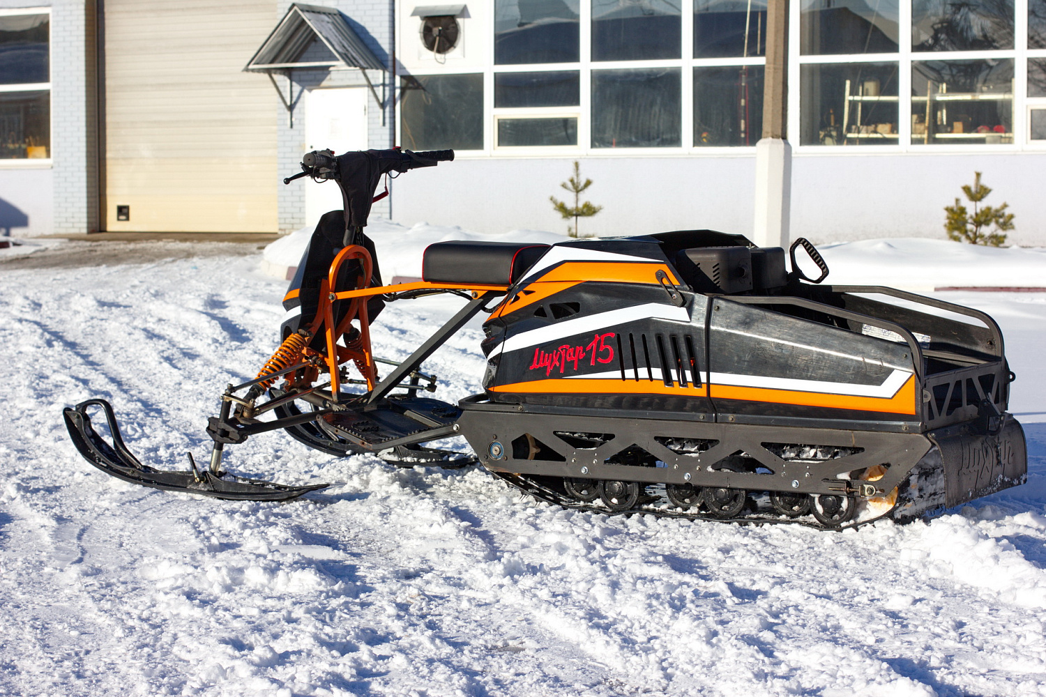 Мотобуксировщик IRBIS Мухтар 15 с лыжным модулем в комплекте в Уссурийске