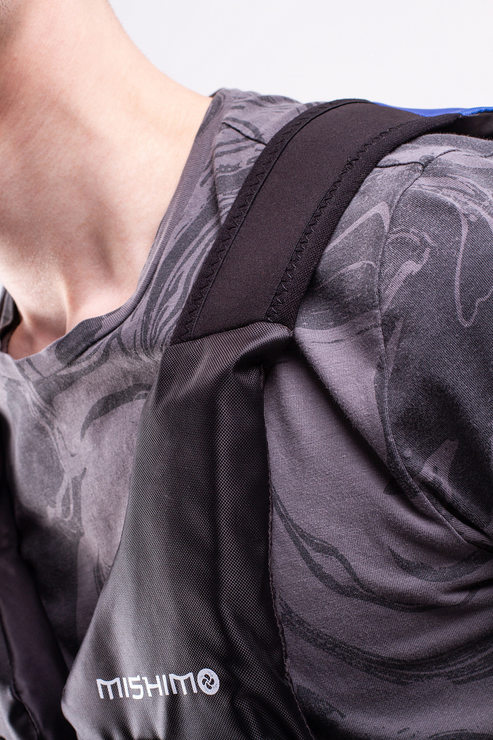 Жилет спасательный MISHIMO PRO Премиум качества Черно-синий в Уссурийске