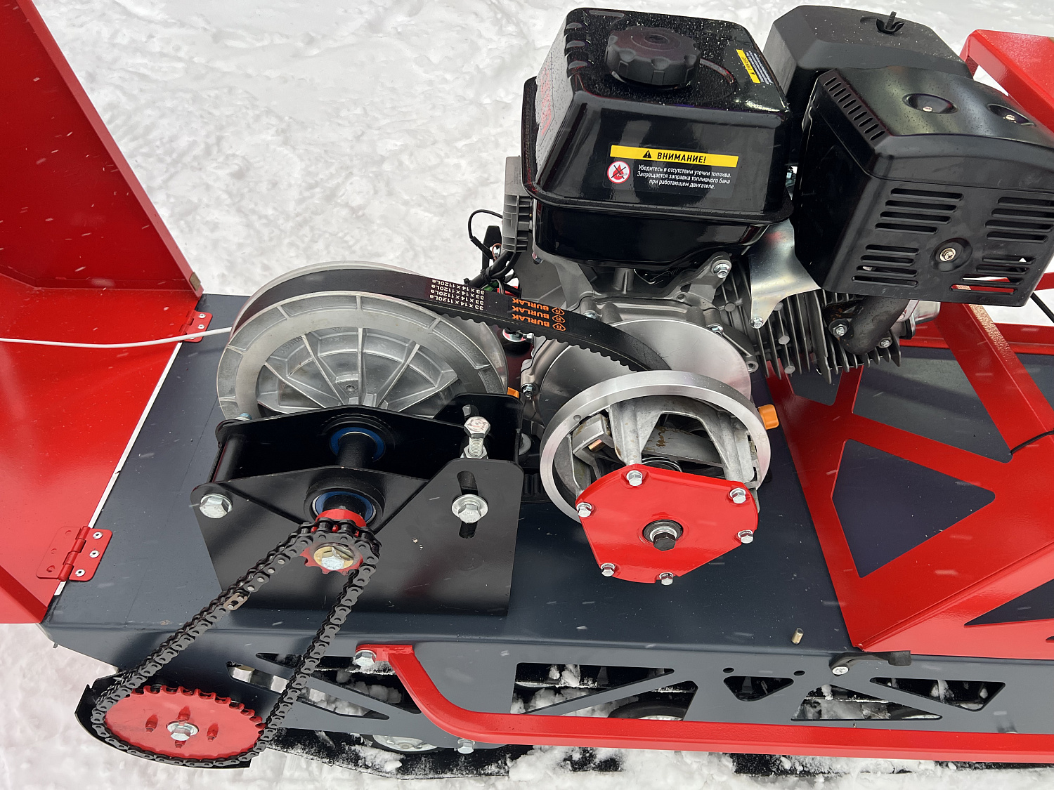 Мотобуксировщик EX-MOTO SNOWDOG S500 15л.с в Уссурийске