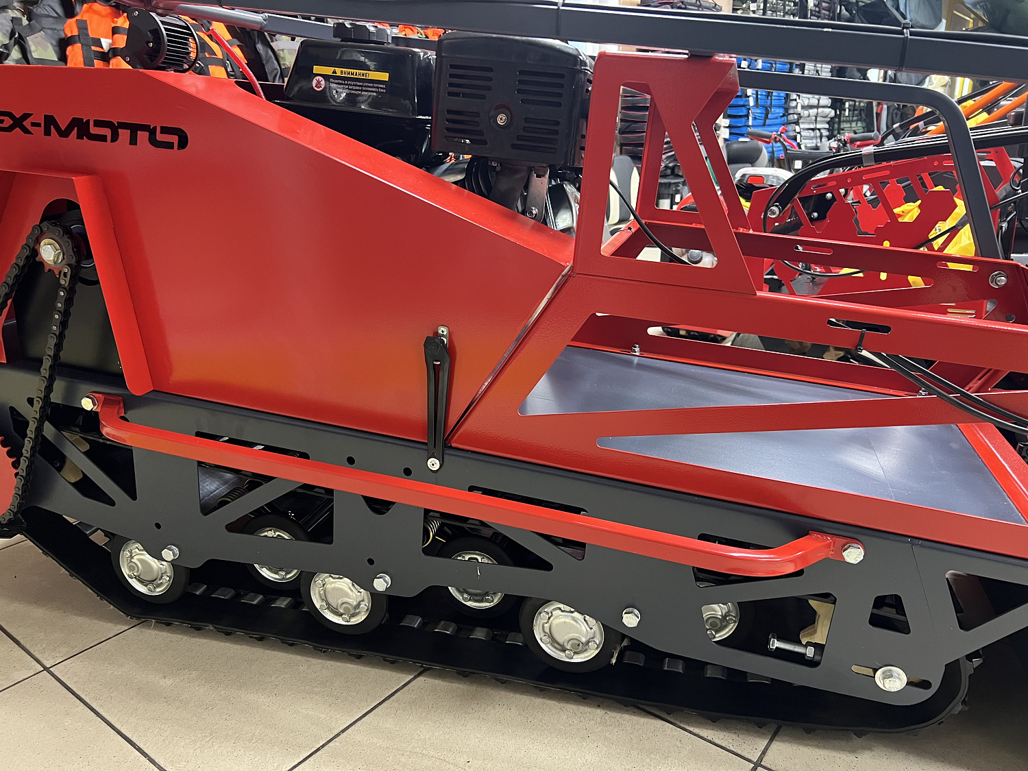 Мотобуксировщик EX-MOTO SNOWDOG S500 15л.с в Уссурийске