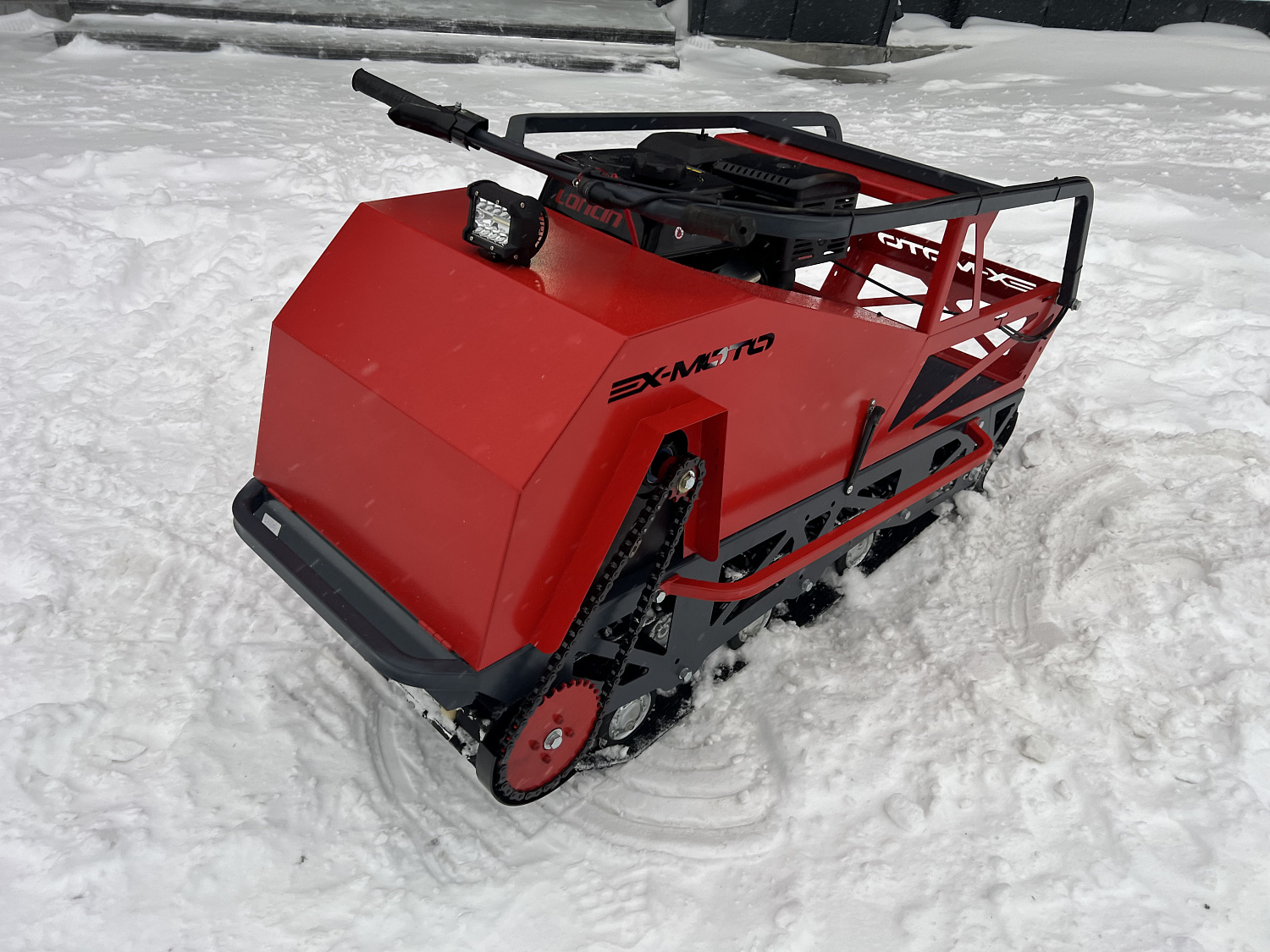 Мотобуксировщик EX-MOTO SNOWDOG S500 15л.с в Уссурийске