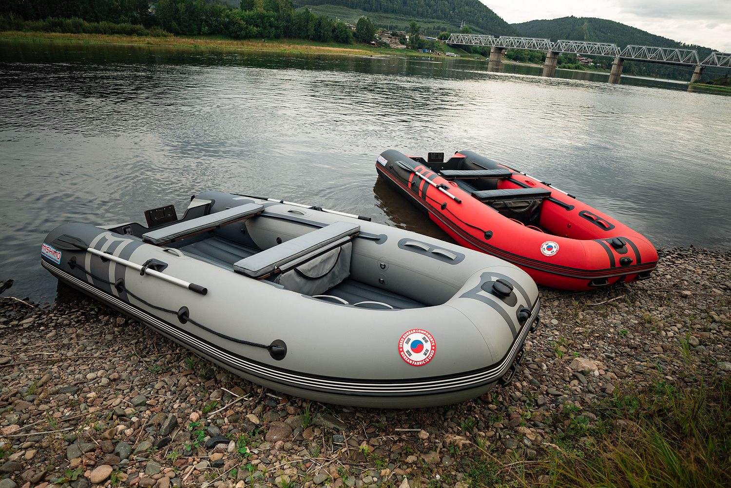 Лодка MISHIMO RIVER JET 390 под водомет в Уссурийске